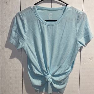 Baby Blue Real Soft Aerie T-Shirt - Size Med